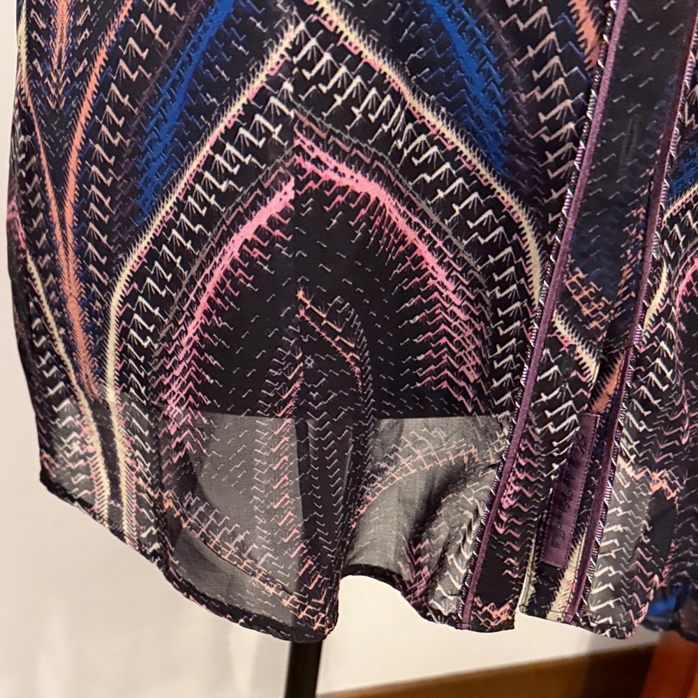 Robert Graham Vibrant Patterned Button Down Shirt - image 6